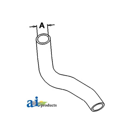 A & I Products Radiator Hose, Lower 10" x1.5" x1.5" A-SBA310161091